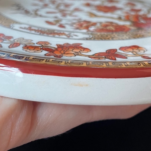 Copeland Spode Indian Tree Trivet 5.75” Vintage - Picture 7 of 9